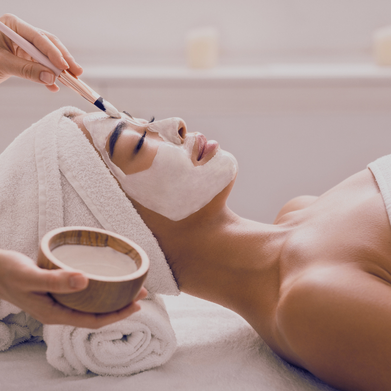 Collagen face mask