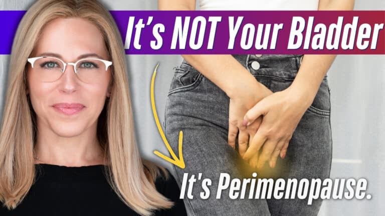 What no one tells you about perimenopause your bladder thumbnail
